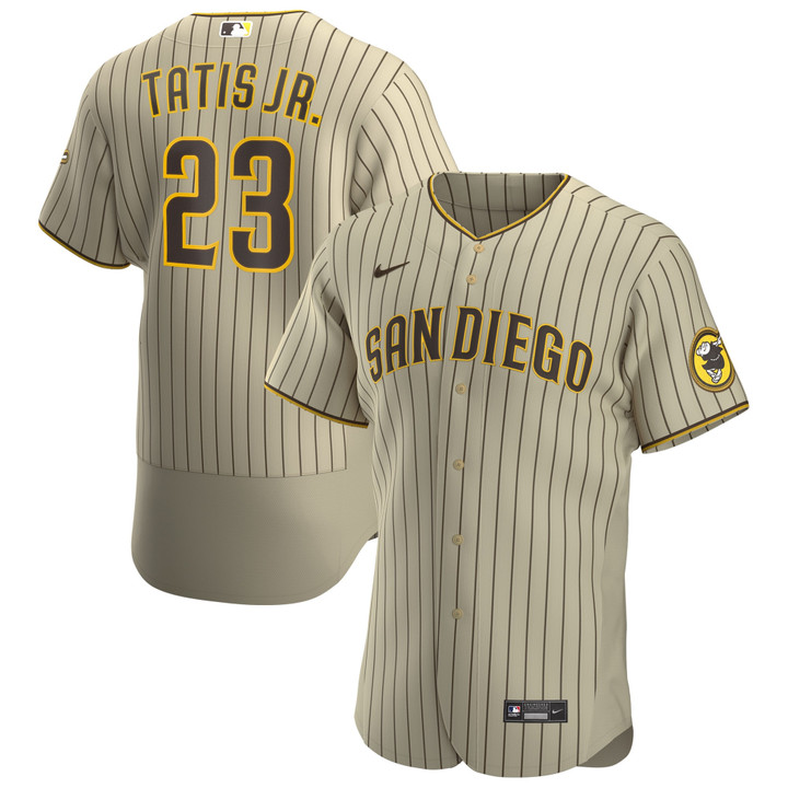 Fernando Tatís Jr San Diego Padres Nike Alternate Authentic Player Jersey Tan Mlb