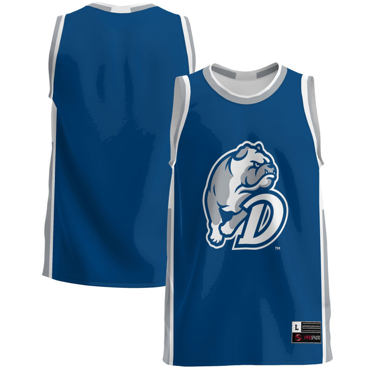 Drake Bulldogs Basketball Jersey - Blue Ncaa