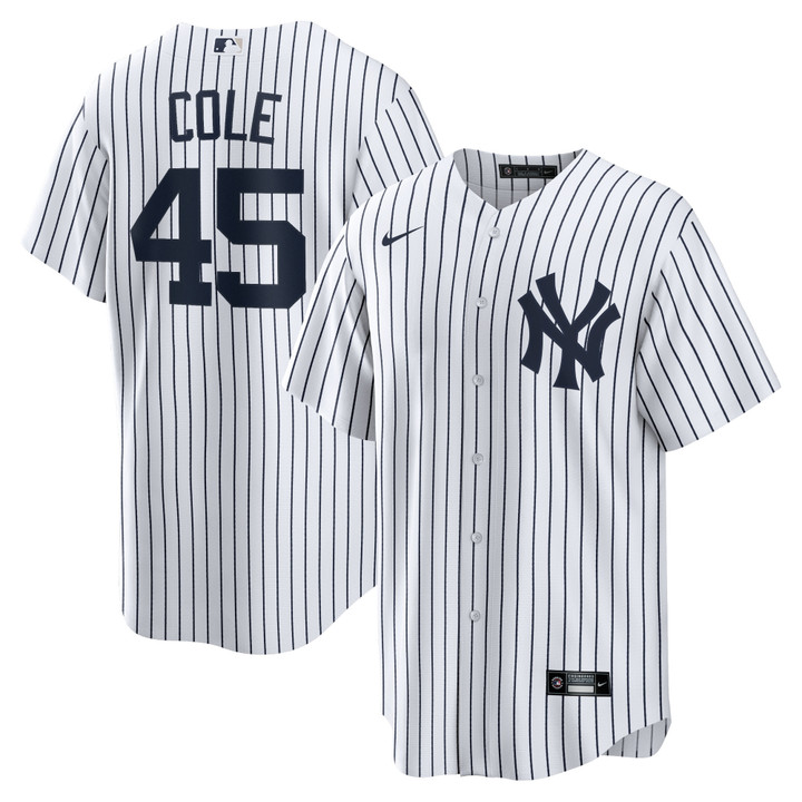 Gerrit Cole New York Yankees Nike Home Replica Player Name Jersey White Mlb