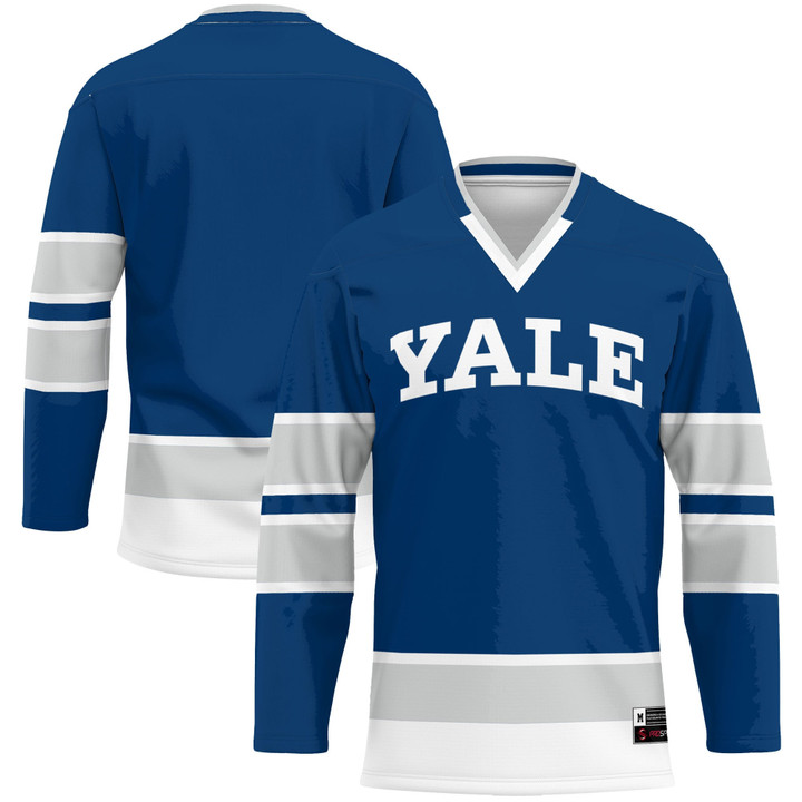 Yale Bulldogs Hockey Jersey - Navy Ncaa