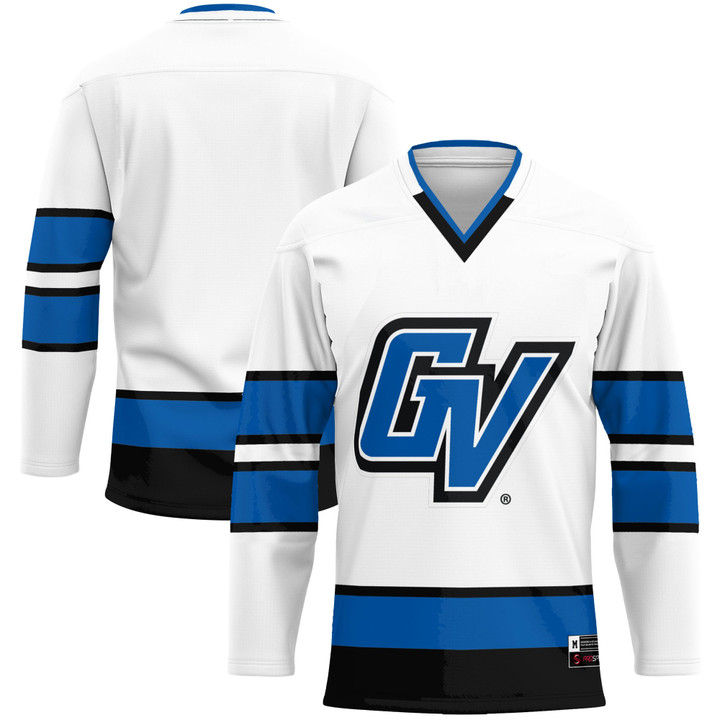 Grand Valley State Lakers Hockey Jersey - White Ncaa