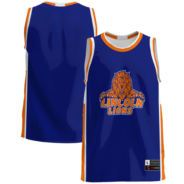 Lincoln Lions Basketball Jersey - Blue Ncaa