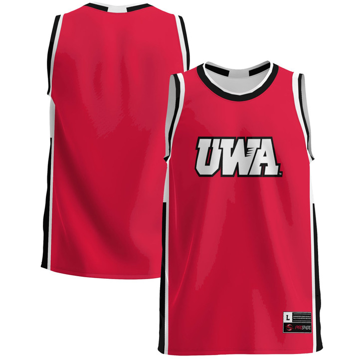 University Of West Alabama Basketball Jersey - Red Ncaa