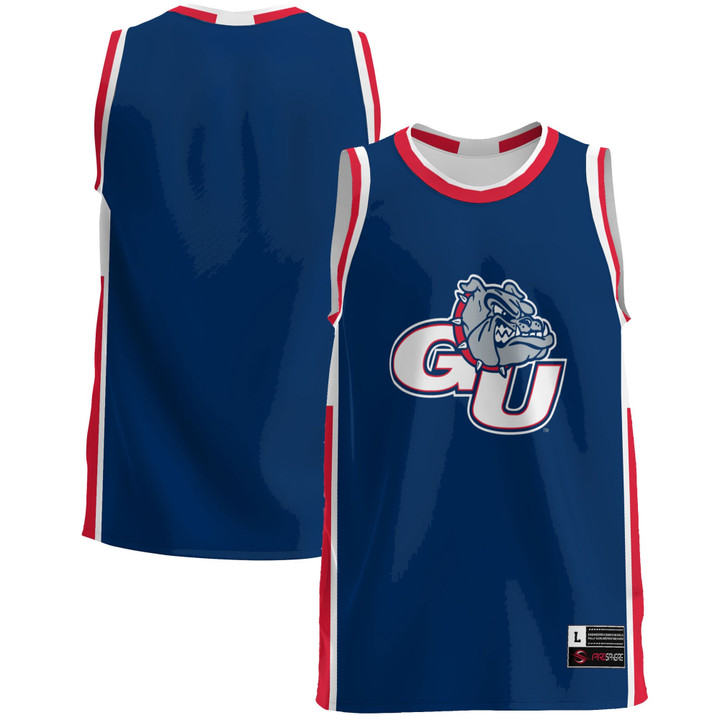 Gonzaga Bulldogs Basketball Jersey - Navy Ncaa