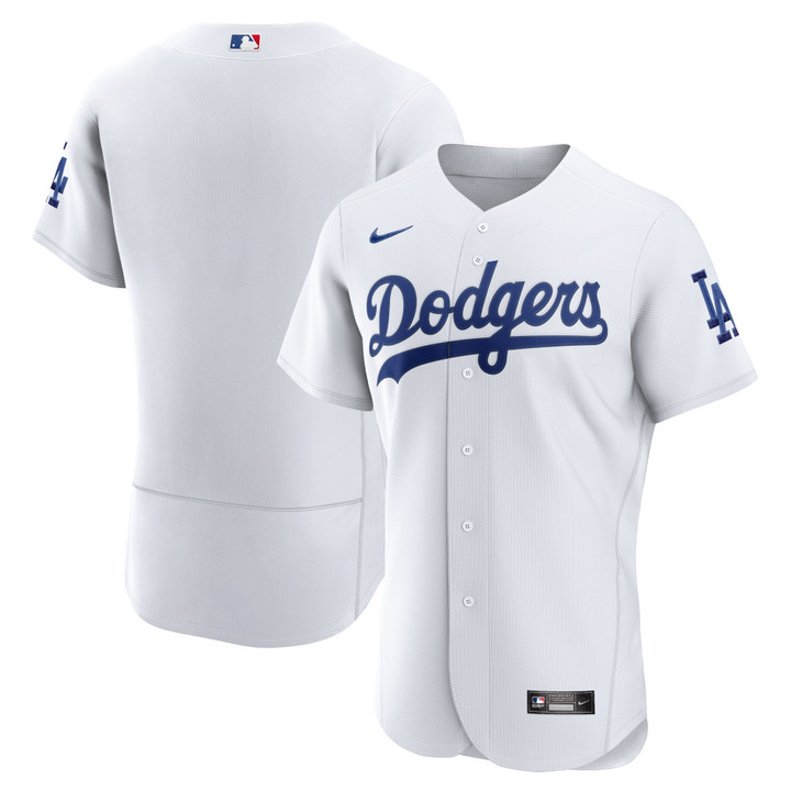 Los Angeles Dodgers Nike Home Authentic Team Jersey White Mlb
