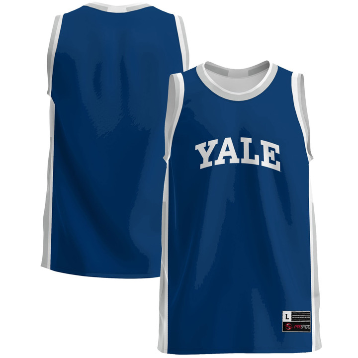 Yale Bulldogs Basketball Jersey - Navy Ncaa