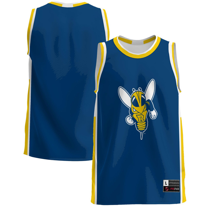 Rochester Yellow Jackets Basketball Jersey - Blue Ncaa