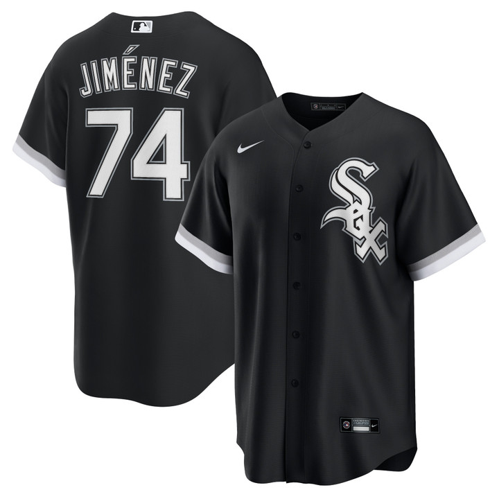 Eloy Jimenez Chicago White Sox Nike Alternate Replica Player Name Jersey Black Mlb
