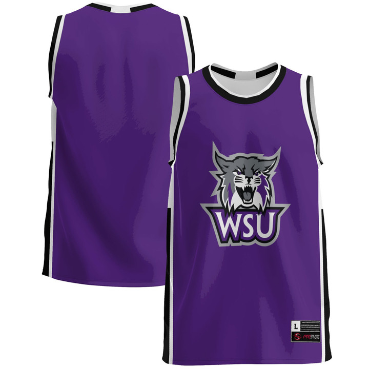 Weber State Wildcats Basketball Jersey - Purple Ncaa