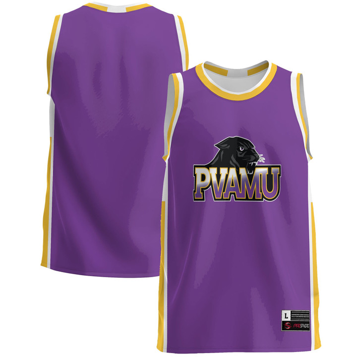 Prairie View A&M Panthers Basketball Jersey - Purple Ncaa