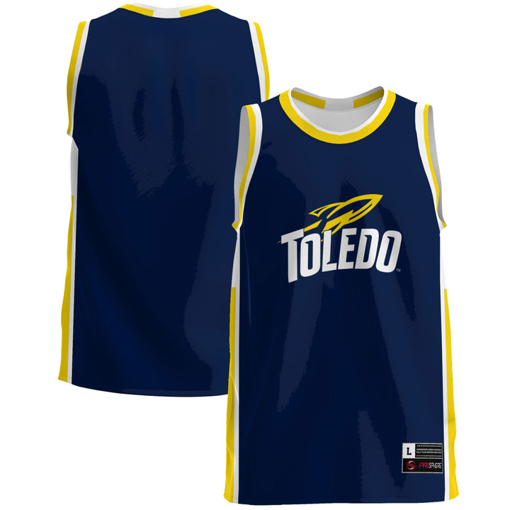 Toledo Rockets Basketball Jersey - Navy Ncaa