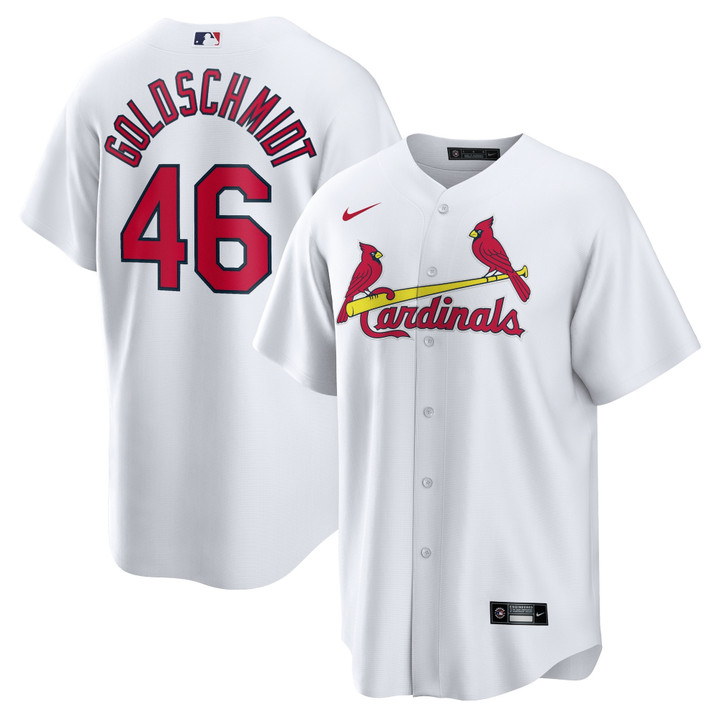 Paul Goldschmidt St. Louis Cardinals Nike Home Replica Player Name Jersey - White Mlb