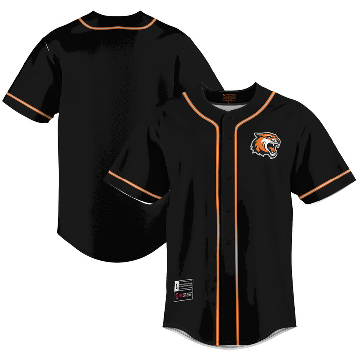 Rochester Institute Of Technology Tigers Baseball Jersey - Black Ncaa