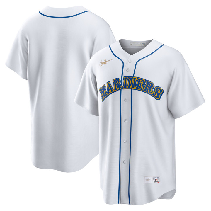 Seattle Mariners Nike Home Cooperstown Collection Team Jersey - White Mlb