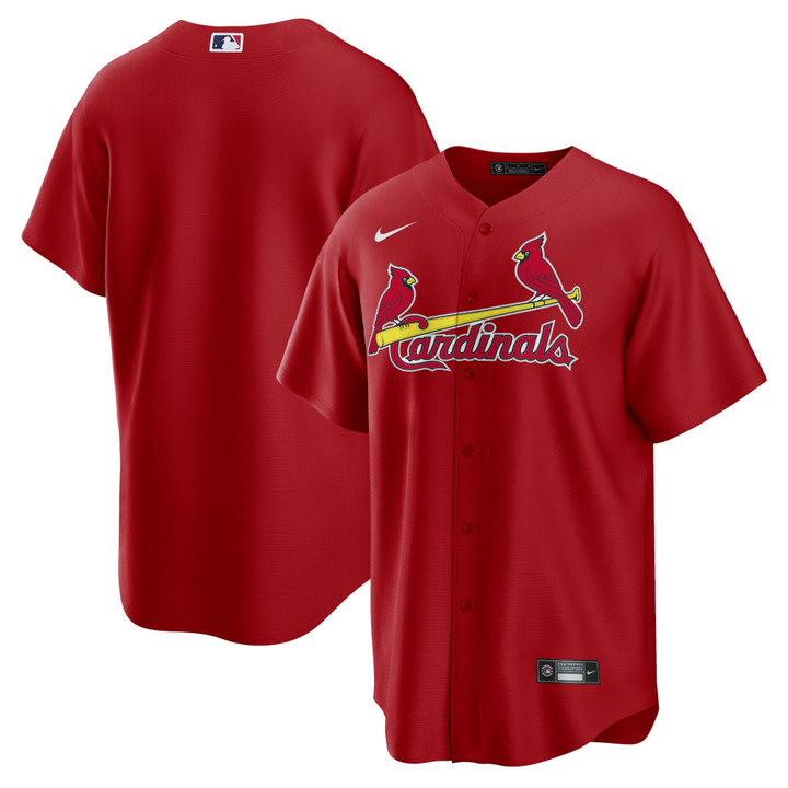 St Louis Cardinals Nike Alternate Replica Team Jersey Red Mlb