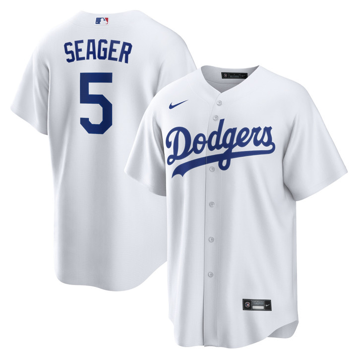 Corey Seager Los Angeles Dodgers Nike Home Replica Player Name Jersey - White Mlb