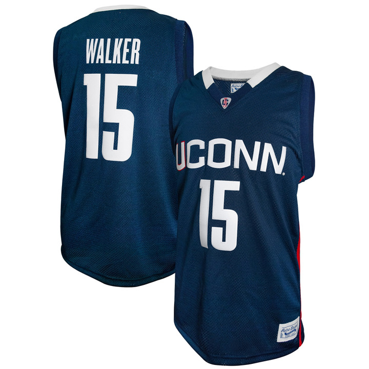 Kemba Walker Uconn Huskies Original Retro Brand Alumni Basketball Jersey - Navy Ncaa