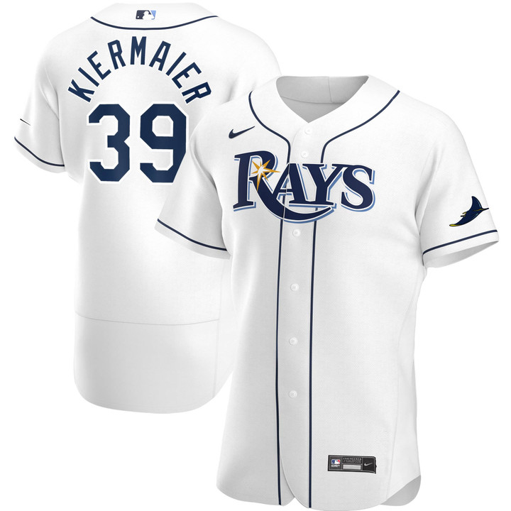 Kevin Kiermaier Tampa Bay Rays Nike Home Authentic Player Jersey - White Mlb