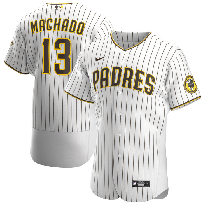 Manny Machado San Diego Padres Nike Home Authentic Player Jersey White Mlb