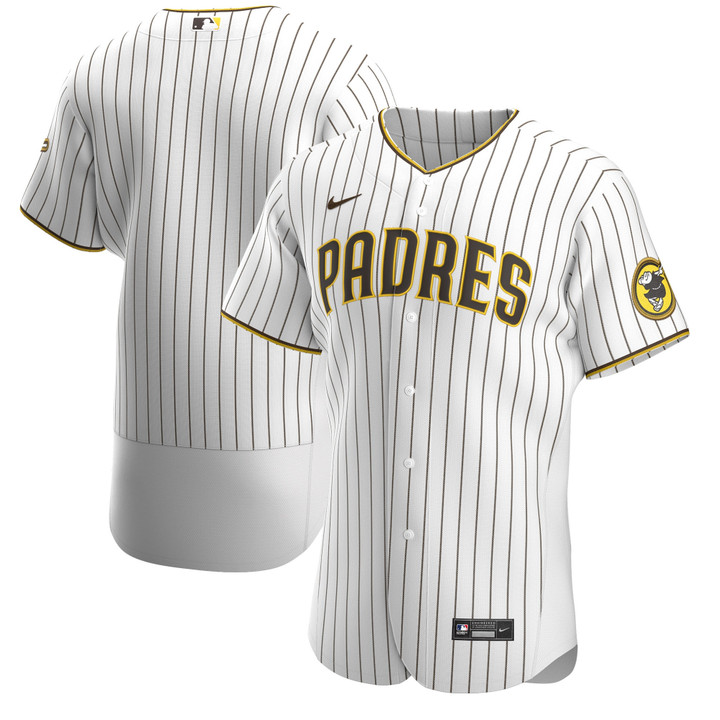 San Diego Padres Nike Home Authentic Team Jersey White Mlb