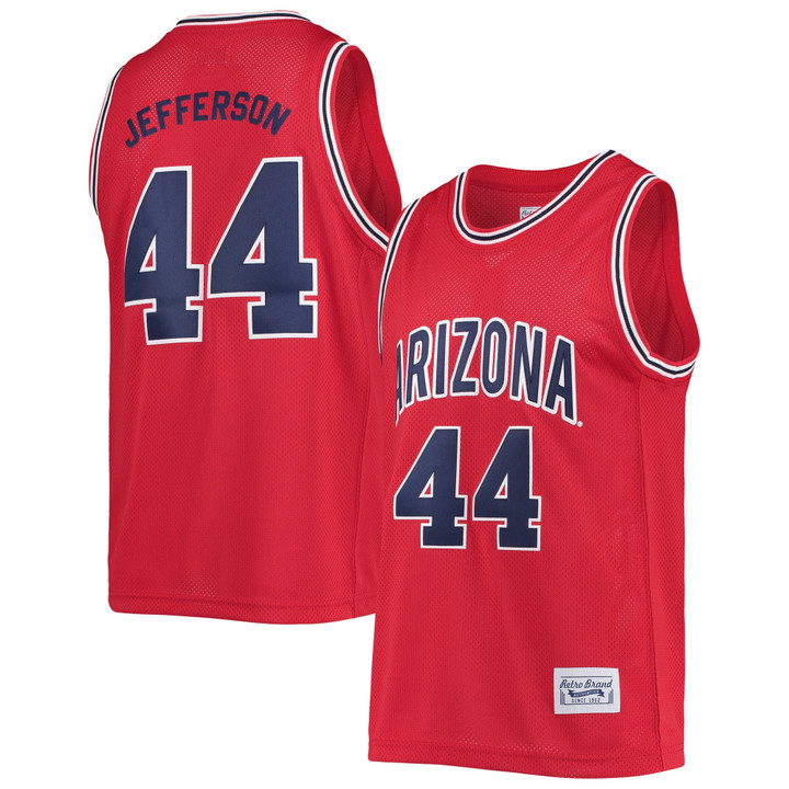 Richard Jefferson Arizona Wildcats Original Retro Brand Alumni Commemorative Classic Basketball Jersey - Red Ncaa