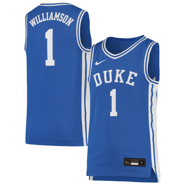 Zion Williamson Duke Blue Devils Nike  Replica Basketball Jersey - Royal Ncaa