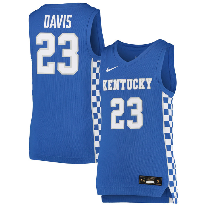 Anthony Davis Kentucky Wildcats Nike  Replica Basketball Jersey - Royal Ncaa