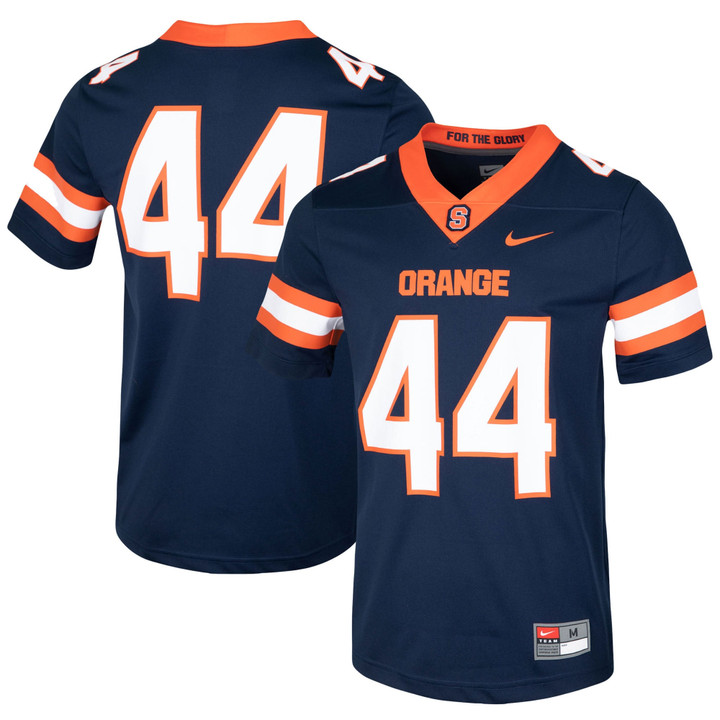 #44 Syracuse Orange Nike Football Jersey - Navy Ncaa