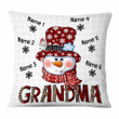 Mom Grandma Grandkids Christmas  | Personalized Pillow