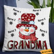 Mom Grandma Grandkids Christmas  | Personalized Pillow