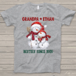 Personalized Grandpa With Grandkid Merry Christmas