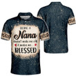 Being A Nana Doesn't Make Me Old, It Makes Me Blessed, Personalized Noel Leopard All Over Print Shirt For Grandma Huts