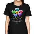 T-Shirt Together Since Couple Infinity Love Personalized Shirt