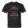 T-Shirt Valentine Heart Balloon Mom Grandma Personalized Shirt Classic Tee / Black Classic Tee / S
