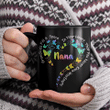 Grandkids Fill A Space In Your Heart That You Never Knew Was Empty Colorful Butterflies Heart | Personalized Mug