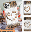 Personalized Leopard Heart Mama Grandma Bear Phone Case DDL15JAN22VA1 Silicone Phone Case Humancustom - Unique Personalized Gifts Iphone iPhone SE 2020 