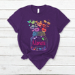 Grandma Heart Butterfly | Personalized T-Shirt