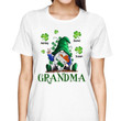 T-Shirt Irish Gnome Grandma St. Patrick‘s Day Personalized Shirt