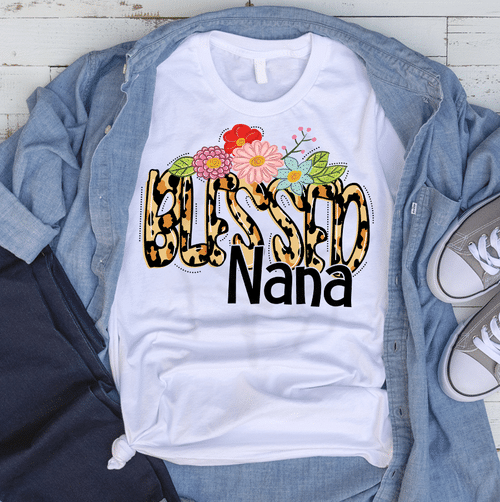 Blessed Nana | Personalized T-Shirt