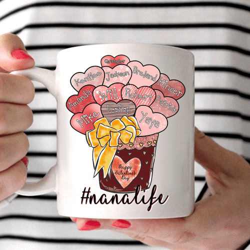 Nana Life - Valentine | Personalized Mug