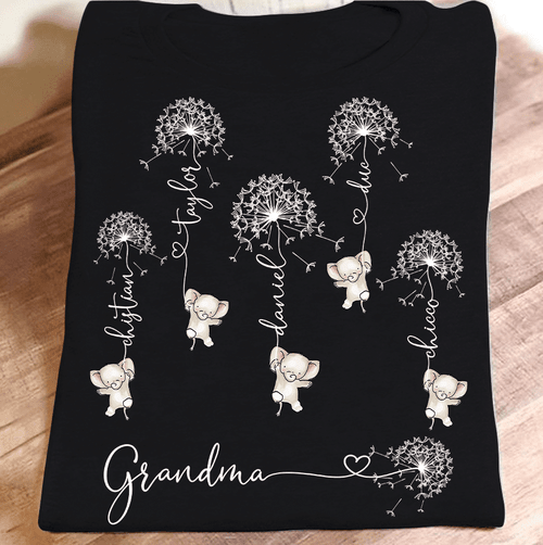 Grandma - Elephant | Personalized T-Shirt