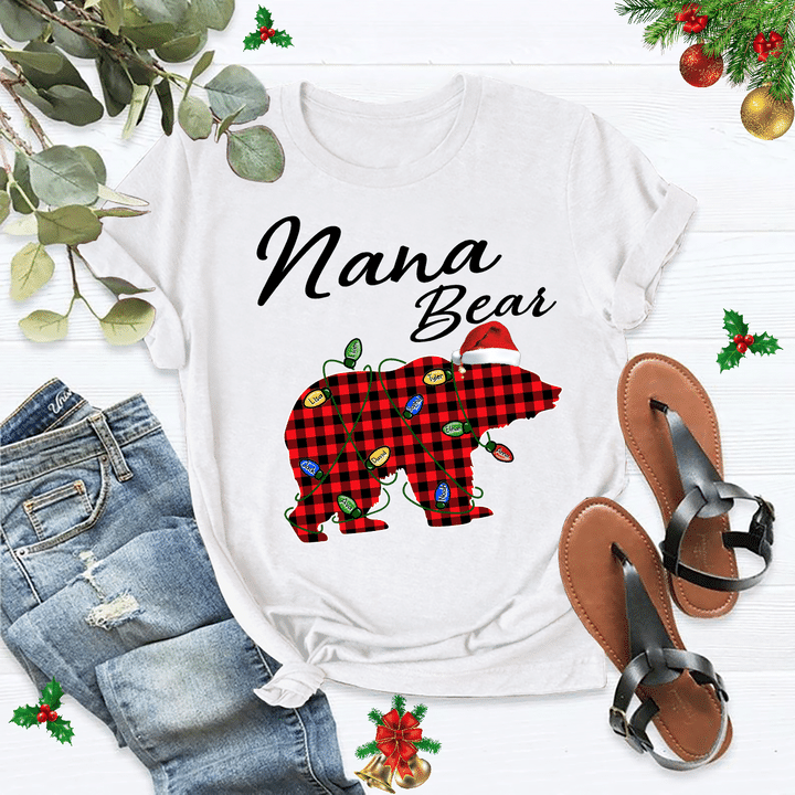 Christmas - Nana Bear 2 | Personalized T-shirt