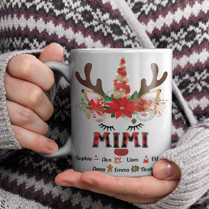 Christmas - Mimi Unicorn | Personalized Mug