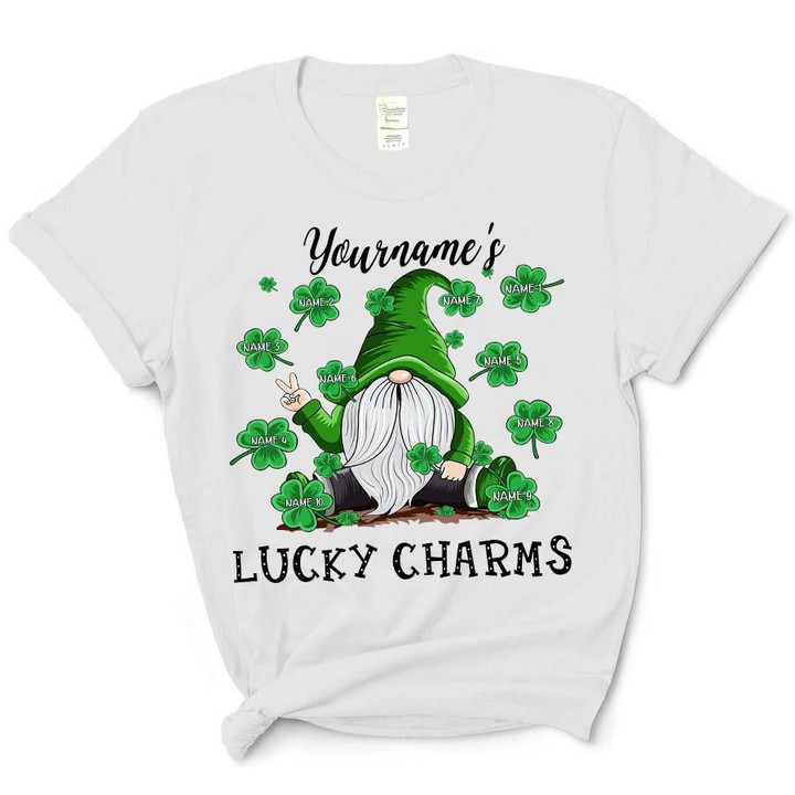 Grandma's Lucky Charms St. Patrick's Day | Personalized T-Shirt