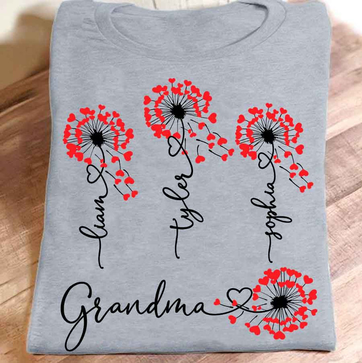 Grandma Hearts | Personalized T-Shirt