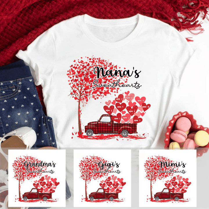 Nana's Sweethearts | Personalized T-Shirt