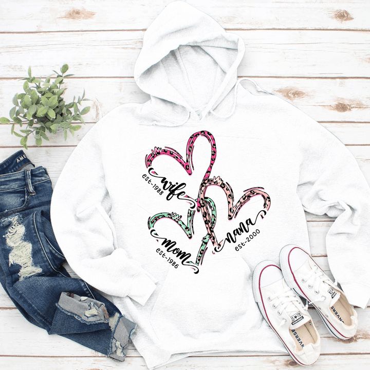 Mom Since Year | Personalized Hoodie