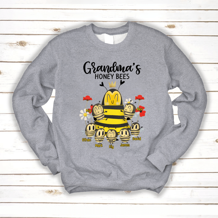 Grandma Honey Bees Cute Sweatshirt