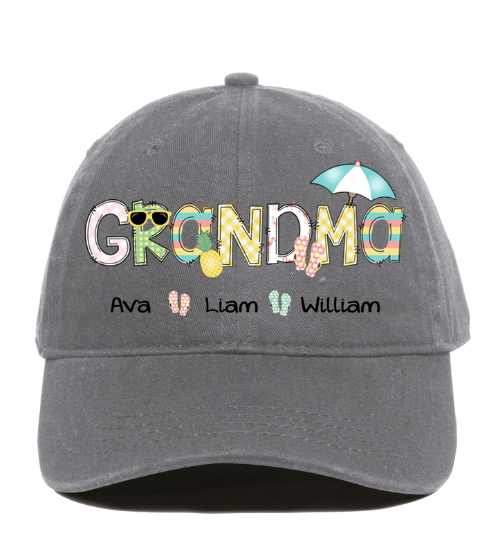 Grandma Holiday | Personalized Classic Baseball Cap