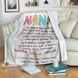 Lovely Nana | Personalized Premium Fleece Blanket